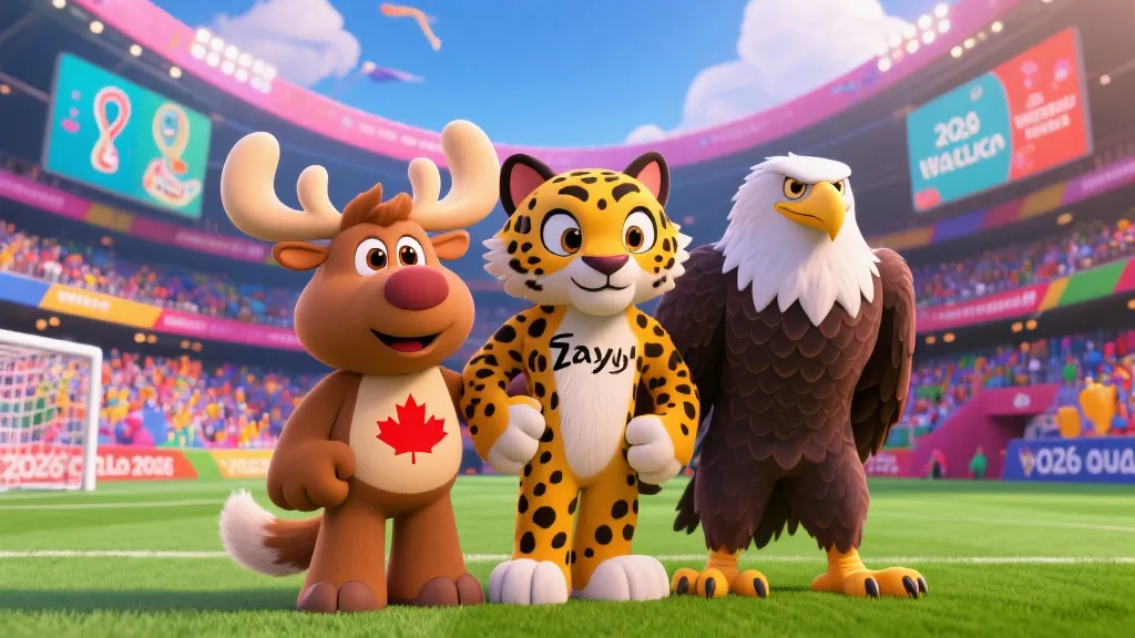 揭秘2026世界杯吉祥物：Maple、Zayu与Clutch背后的文化密码与狂欢寓意